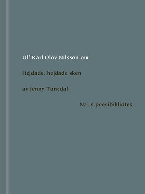 cover image of Om Hejdade, hejdade sken av Jenny Tunedal